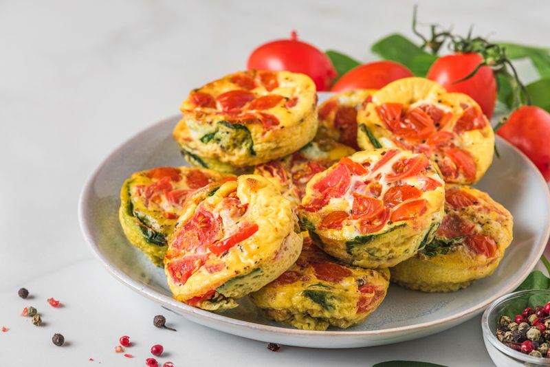 Cheesy Breakfast Egg Cups