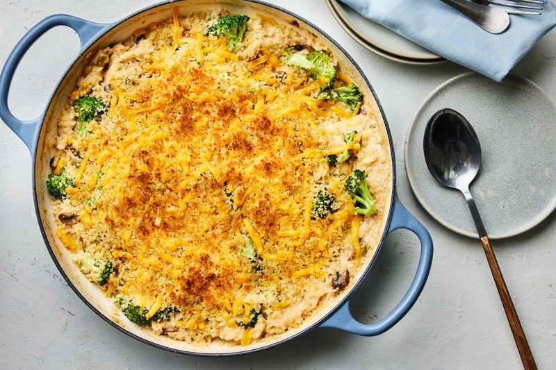 Cheesy Broccoli & Rice Casserole