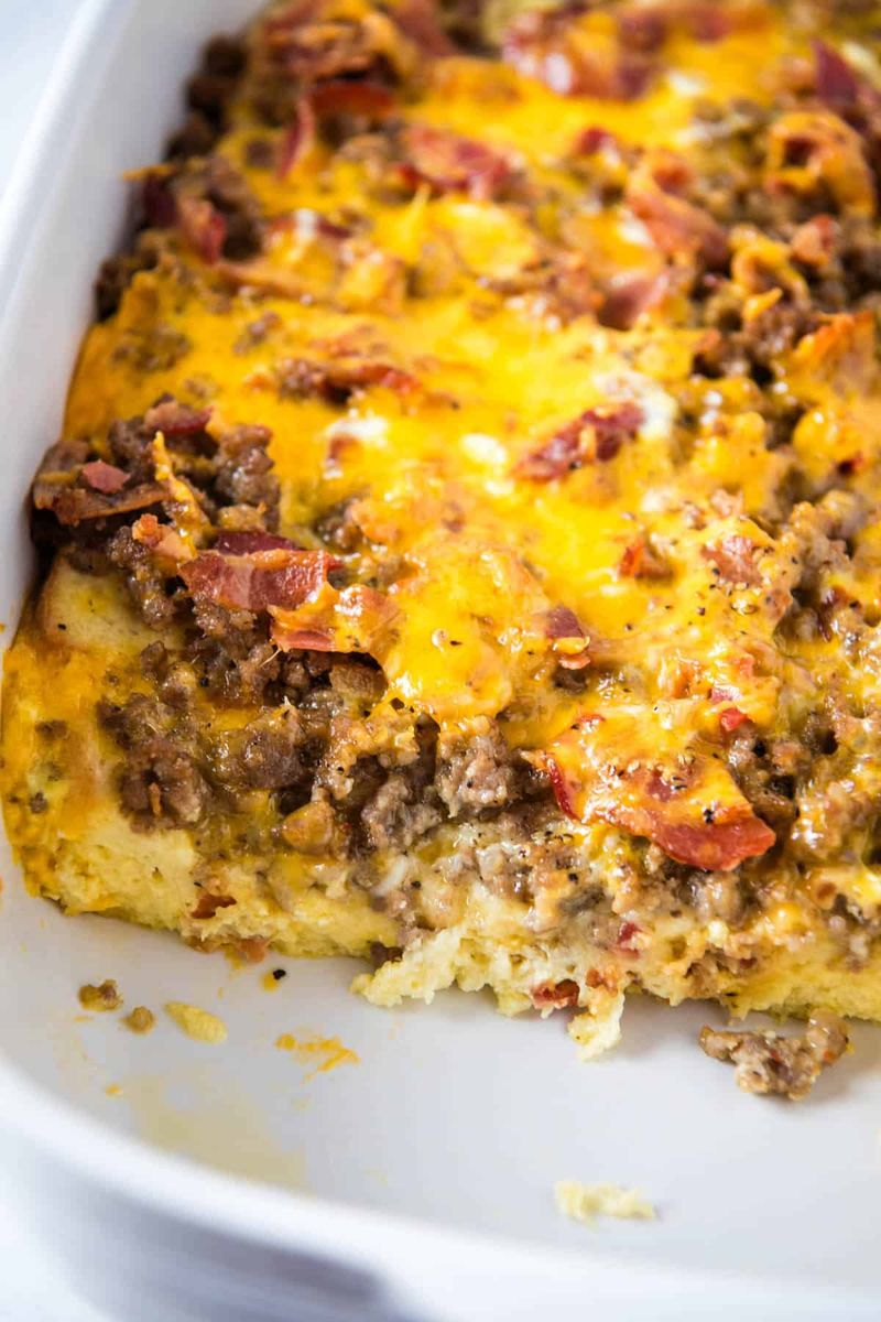Cheesy Texas Toast Casserole