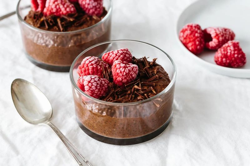 Chia Seed Chocolate Pudding