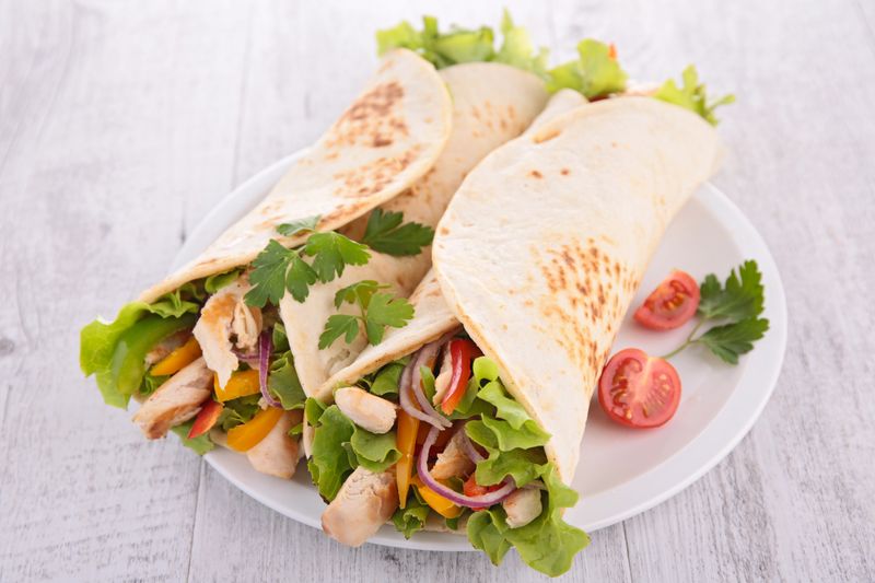Chicken Fajita Wraps