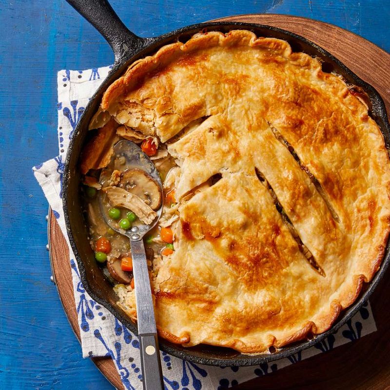 Chicken Pot Pie Skillet