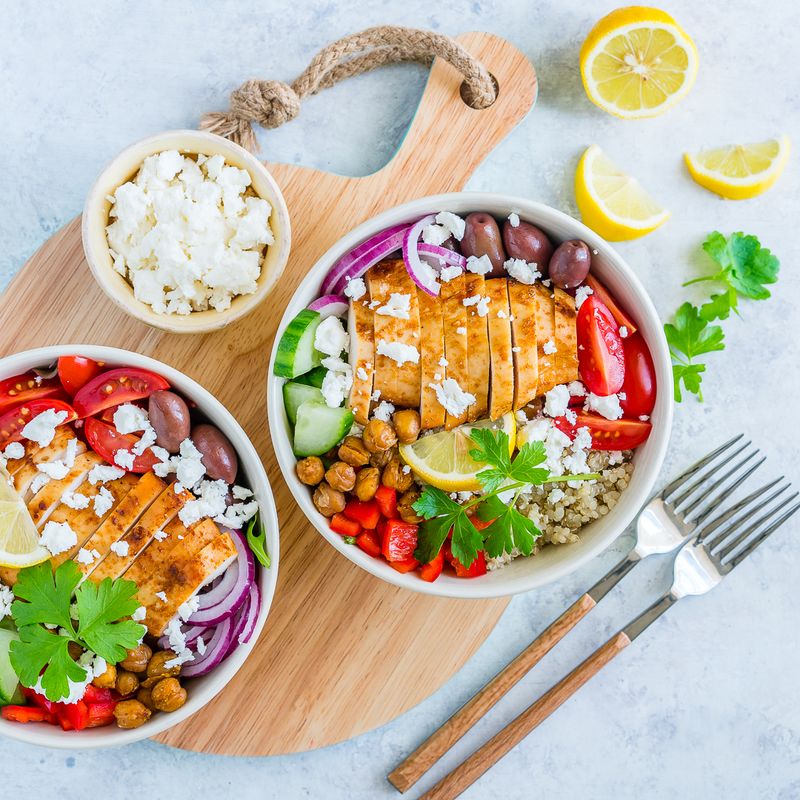 Chicken & Chickpea Power Bowl