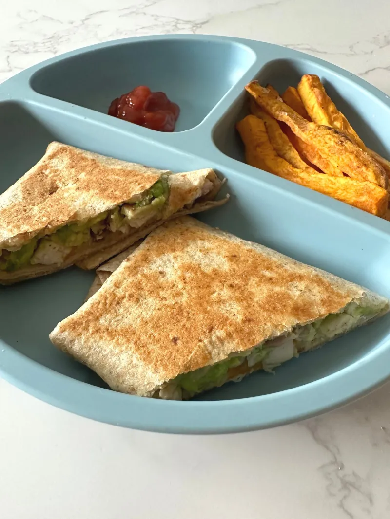 Chicken & Veggie Wraps