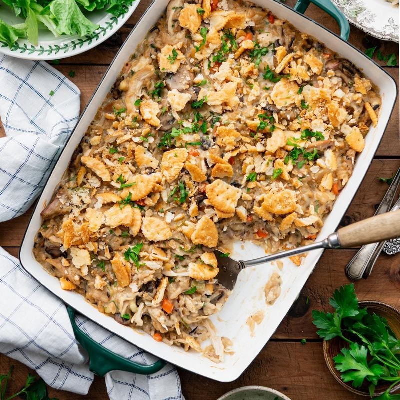 Chicken & Wild Rice Casserole