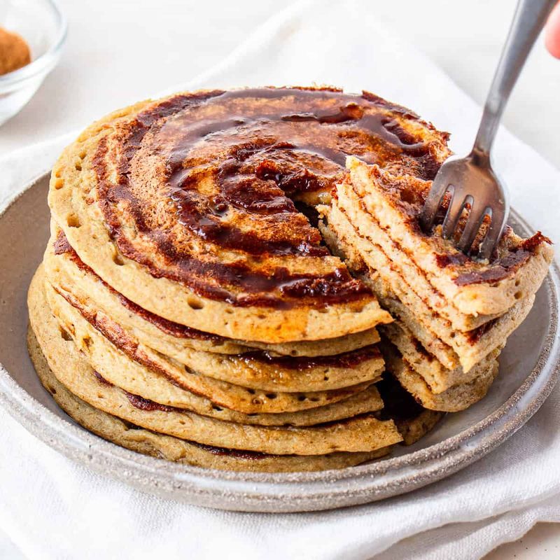 Chocolate Swirl Pancakes