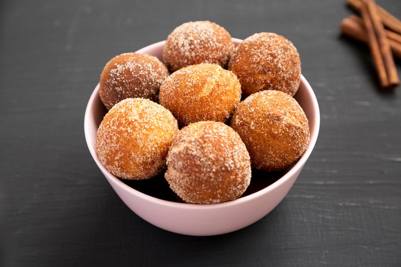 Cinnamon Sugar Donut Holes