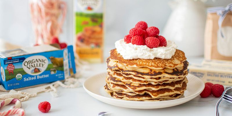 Color Block Pancakes