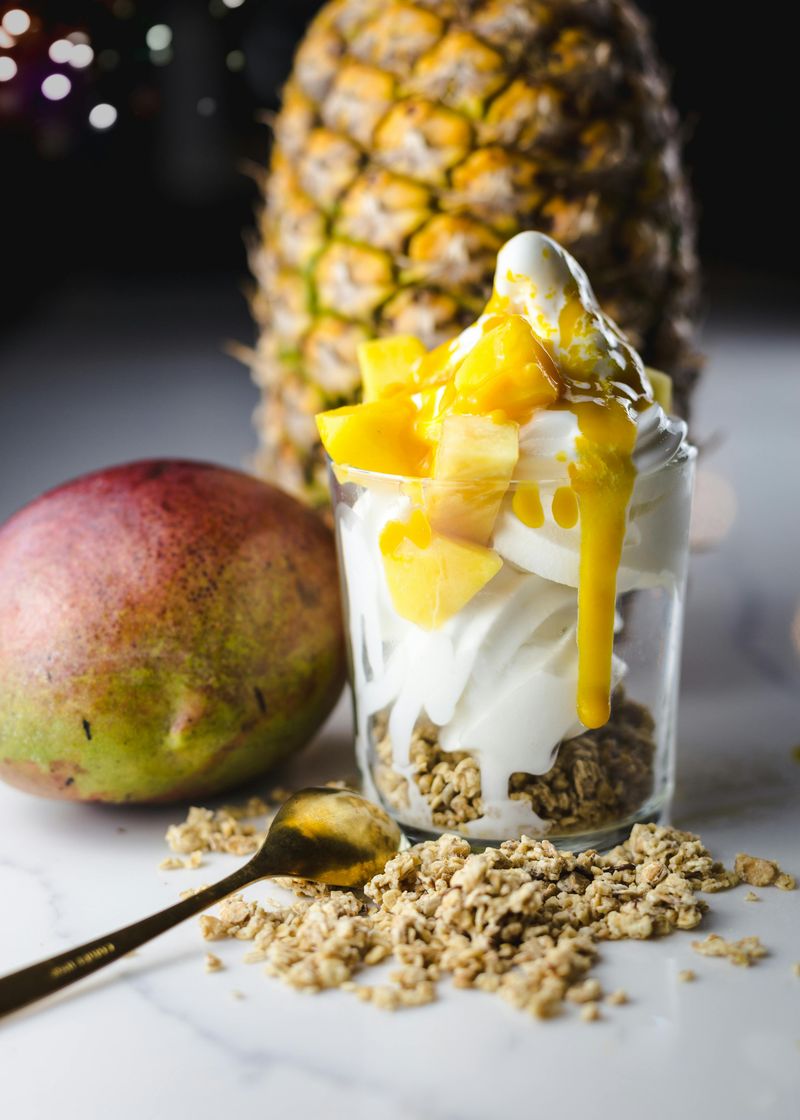 Cottage Cheese with Pineapple