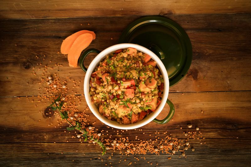 Cozy Comfort: Lentil and Vegetable Soup