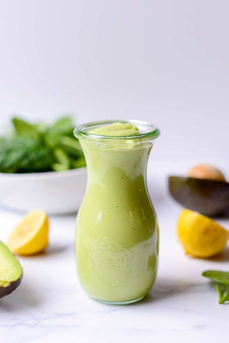 Creamy Avocado Lime Dressing