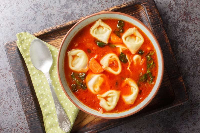 Creamy Tortellini Soup