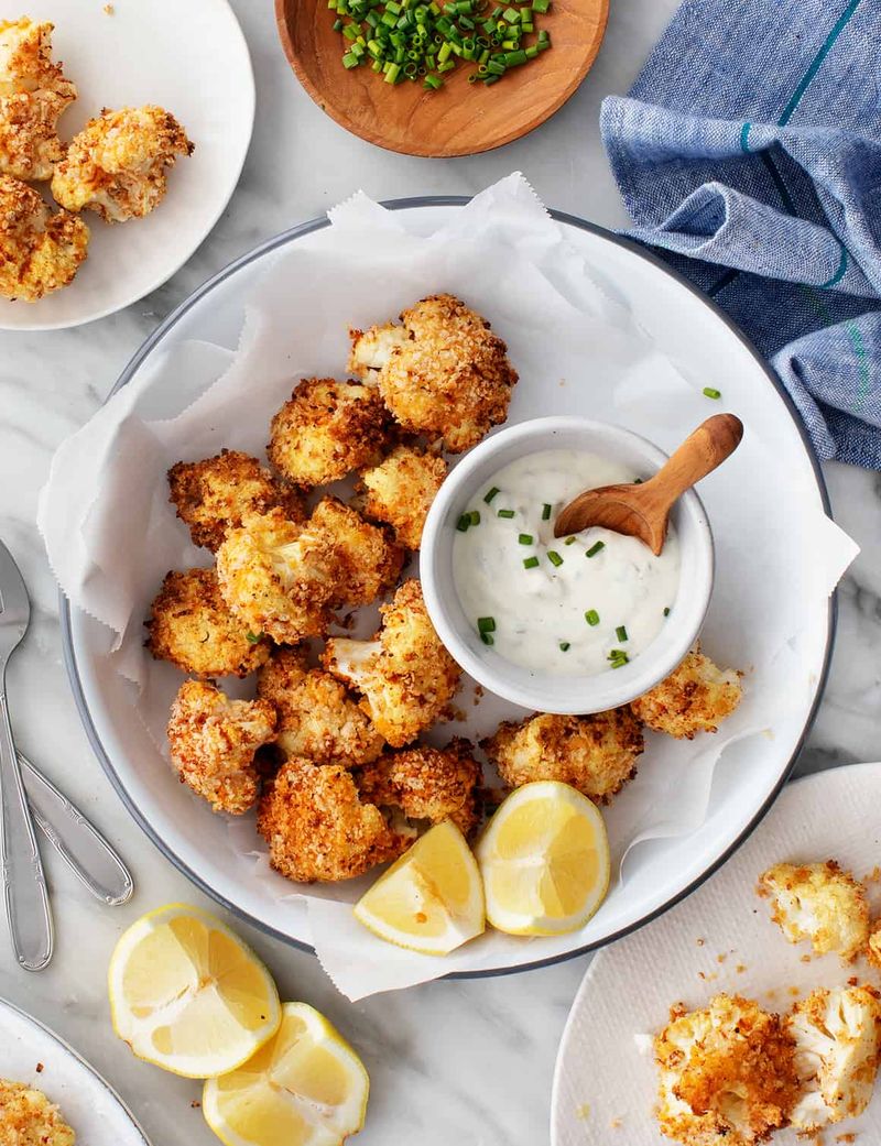 Crispy Air Fryer Cauliflower Bites