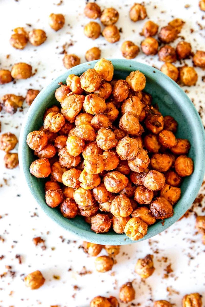 Crispy Air Fryer Chickpeas