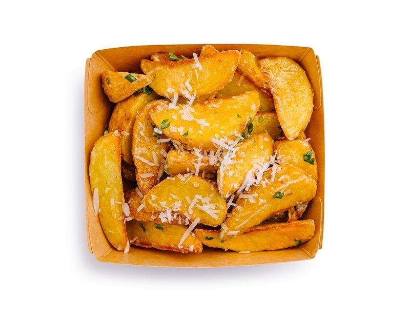 Crispy Potato Wedges with Homemade Seasoning