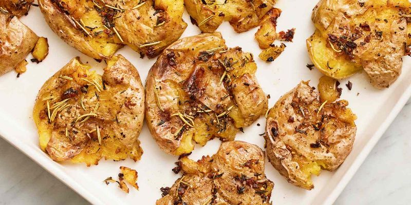 Crispy Smashed Potatoes