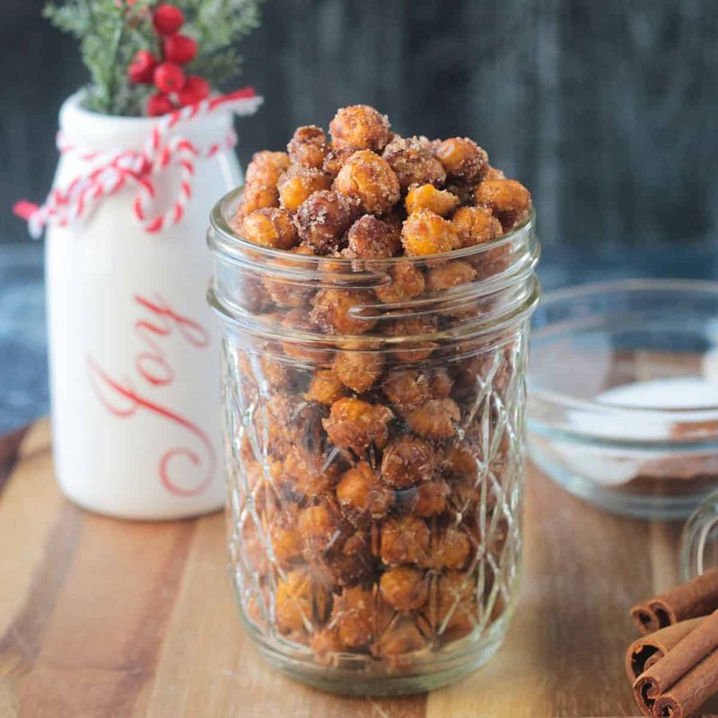 Crunchy Cinnamon Chickpeas