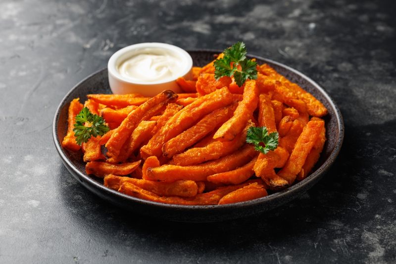 Crunchy Sweet Potato Fries