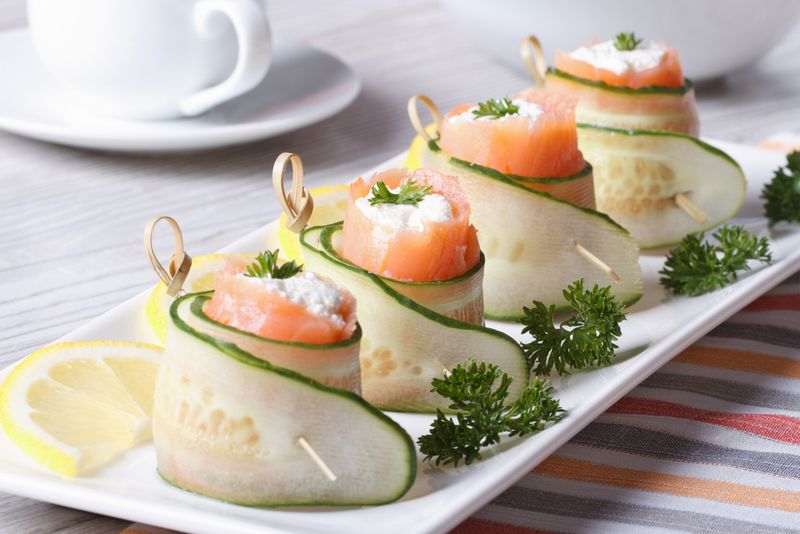 Cucumber Rolls