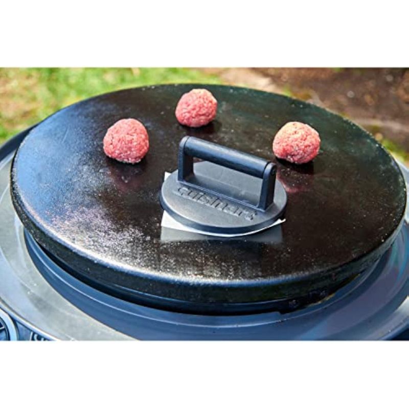 Cuisinart Cast-Iron Smashed Burger Press (CISB-111) - Purpose-Built Perfection
