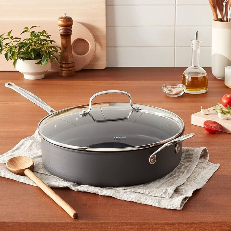 Cuisinart Chef's Classic Stainless 5.5-Quart Sauté Pan