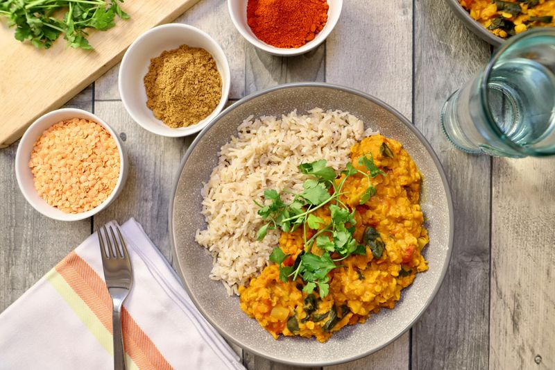 Curry Lentil Bowl