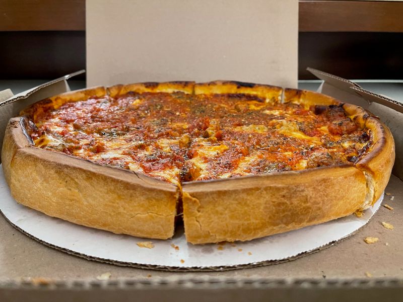 Deep-dish Pizza — Chicago, USA