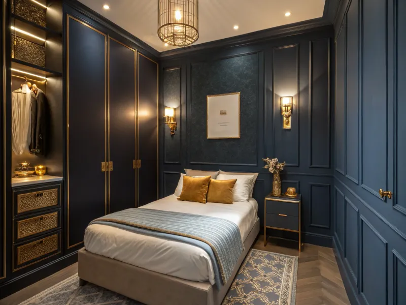 Embrace Dark Colors in Small Spaces