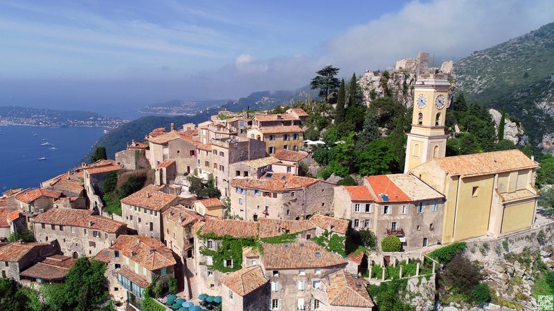 Eze, France: Eagle's Nest on the Riviera