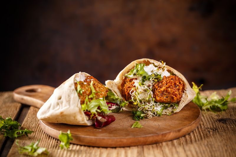 Falafel Pitas