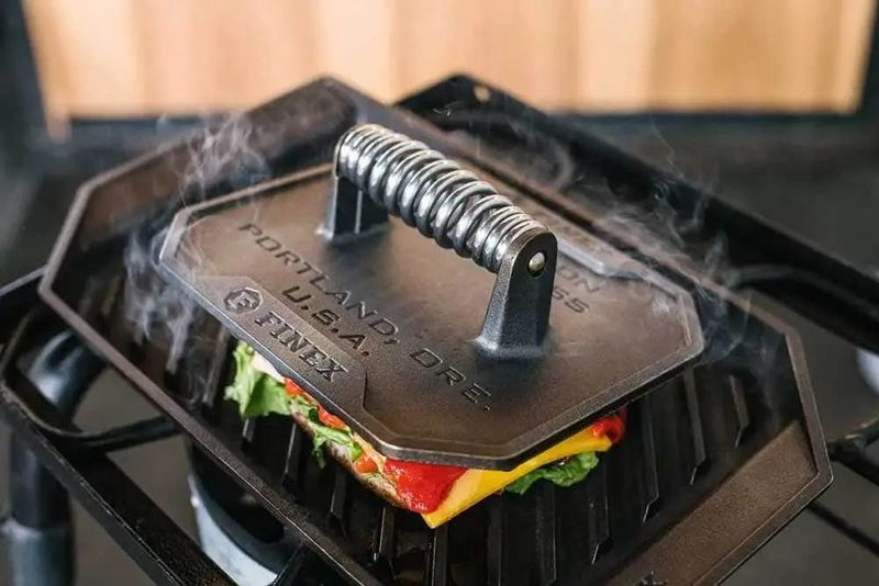 Finex 8-Inch Cast-Iron Press - Artisan Quality
