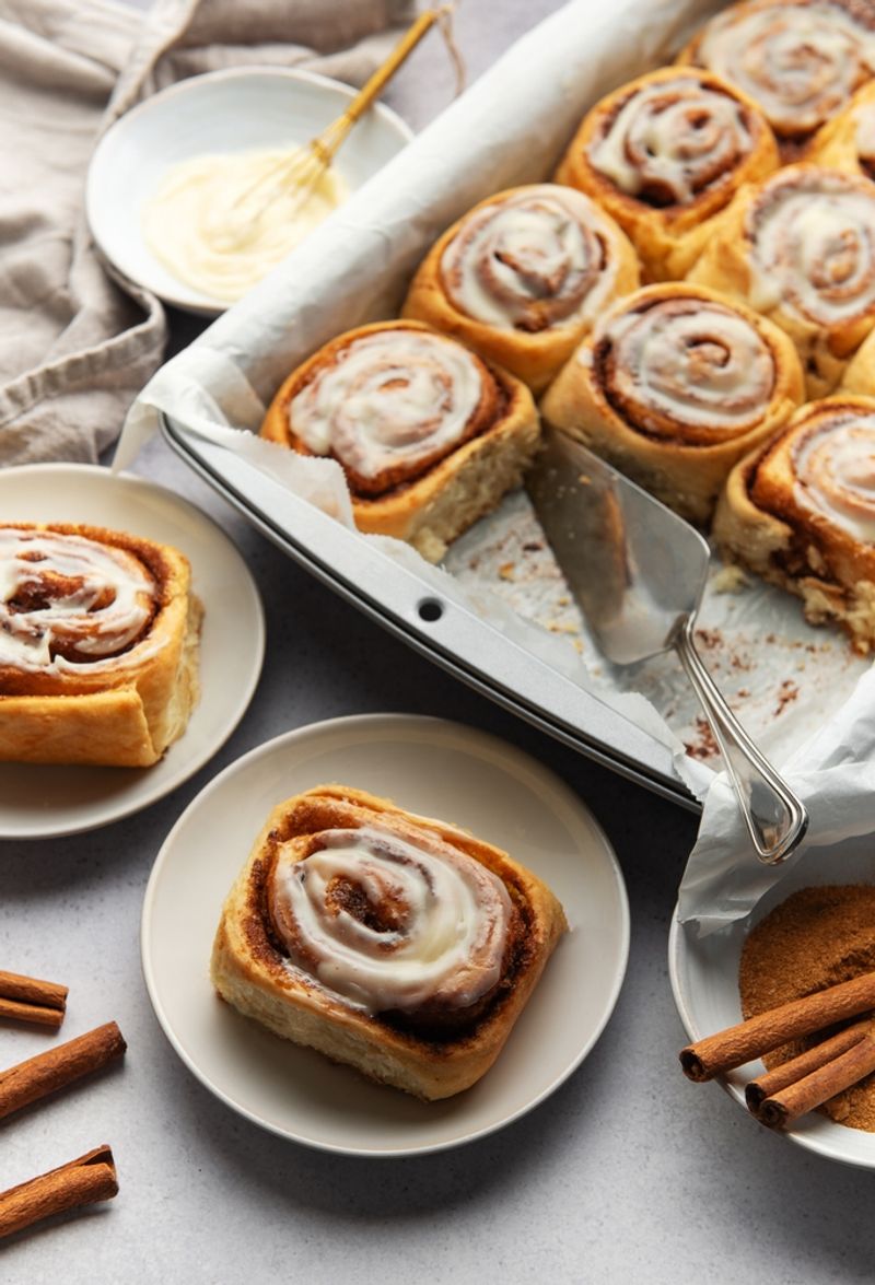 Fluffy Cinnamon Rolls in Half the Time