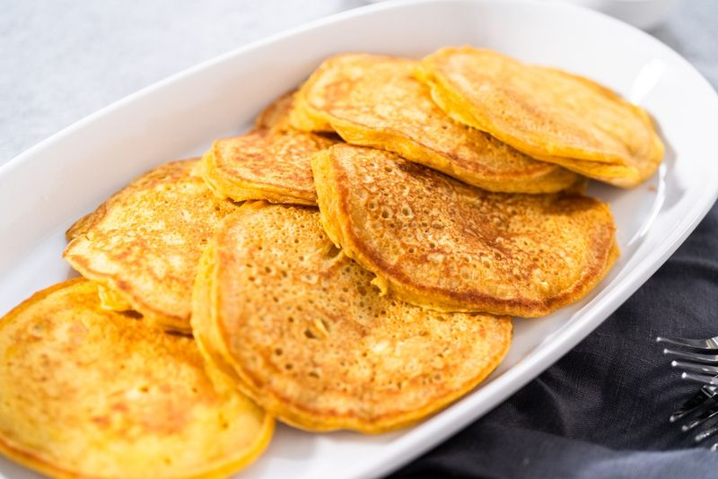 Fluffy Pumpkin Pancakes