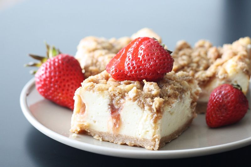 Fuss-Free Cheesecake Bars