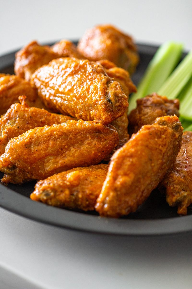 Garlic-Buffalo Chicken Wings