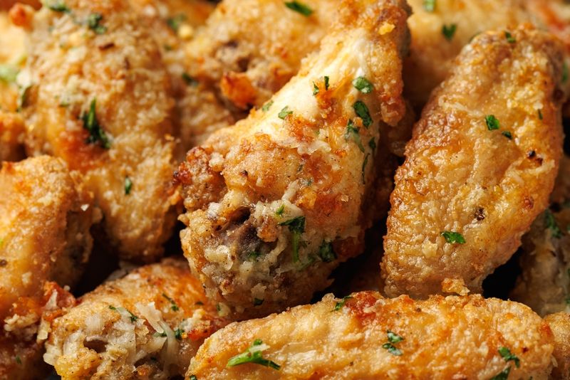 Garlic Parmesan Chicken Wings