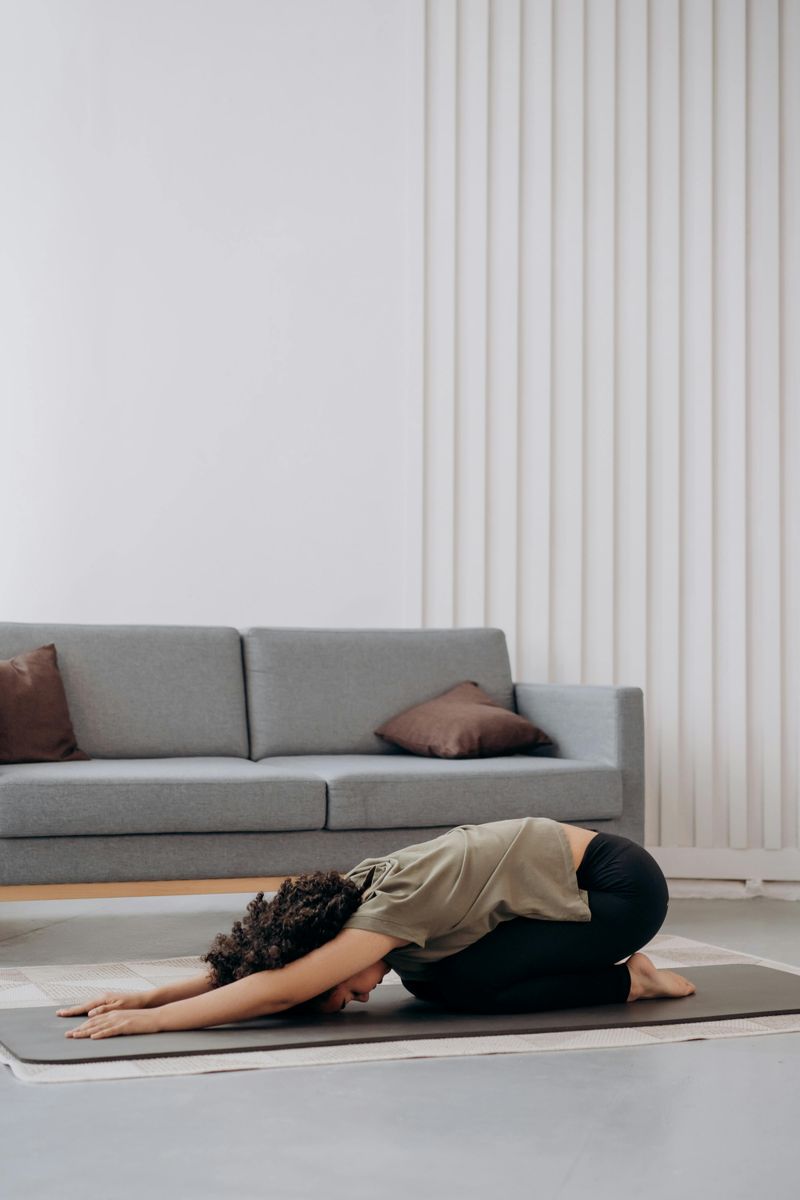 Gentle Stretching Releases Tension
