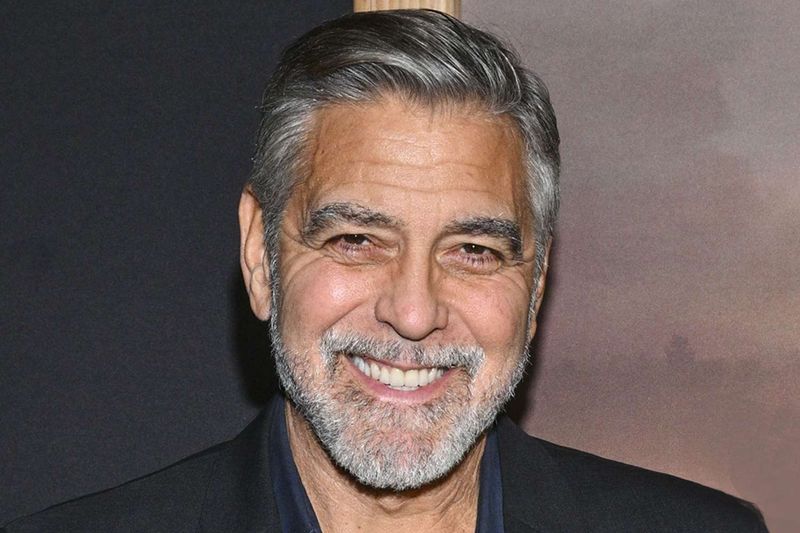 George Clooney's Silver Fox Sophistication
