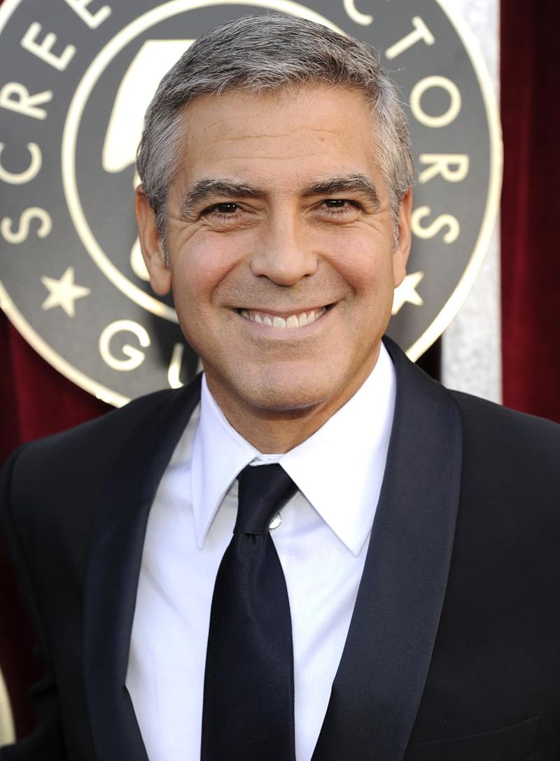 George Clooney's Silver Fox Sophistication