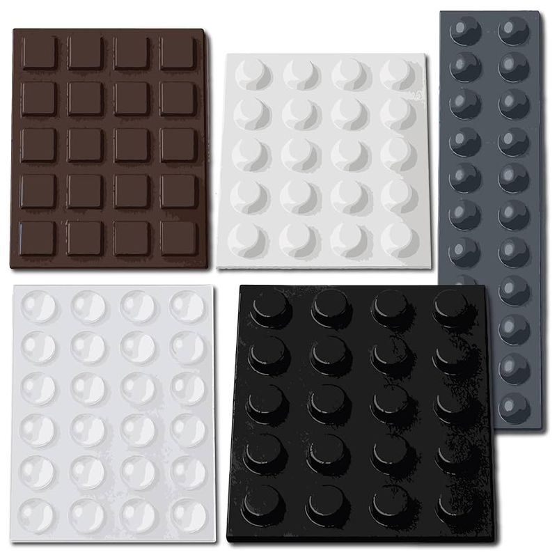 GorillaGrit Bump Dots, 106-Piece Combo Pack
