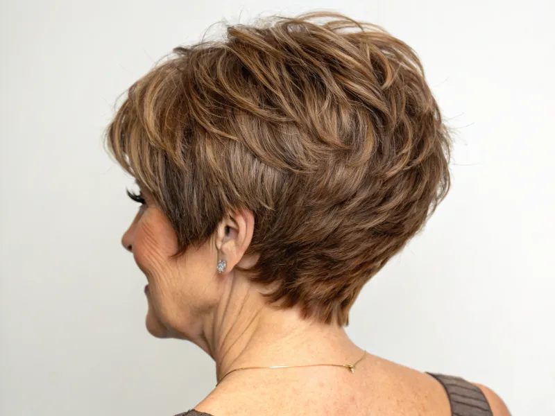 Graduated Asymmetrical Cut