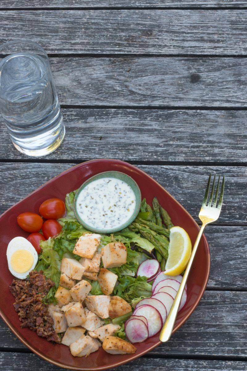 Greek Chicken Bowl with Tzatziki