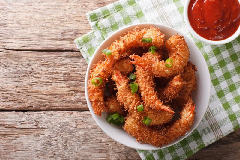 Guilt-Free Coconut Shrimp