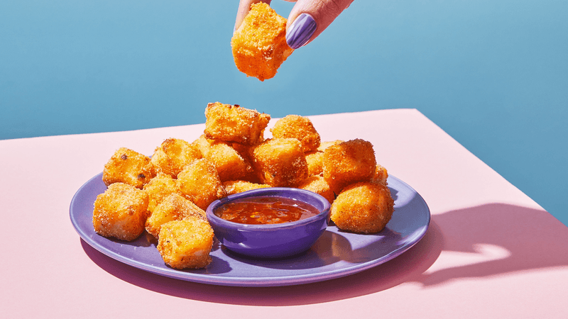Halloumi Popcorn