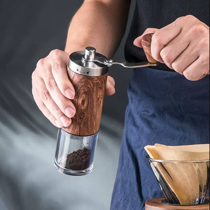 Hand-Crank Coffee Grinder
