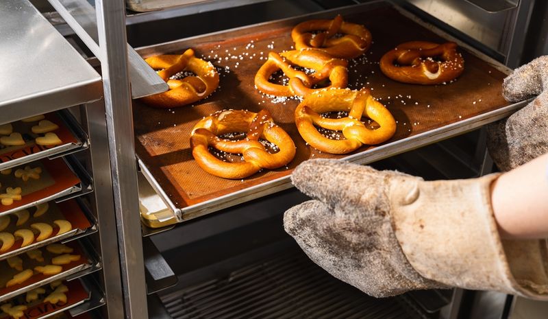 Hand-Twisted Soft Pretzels
