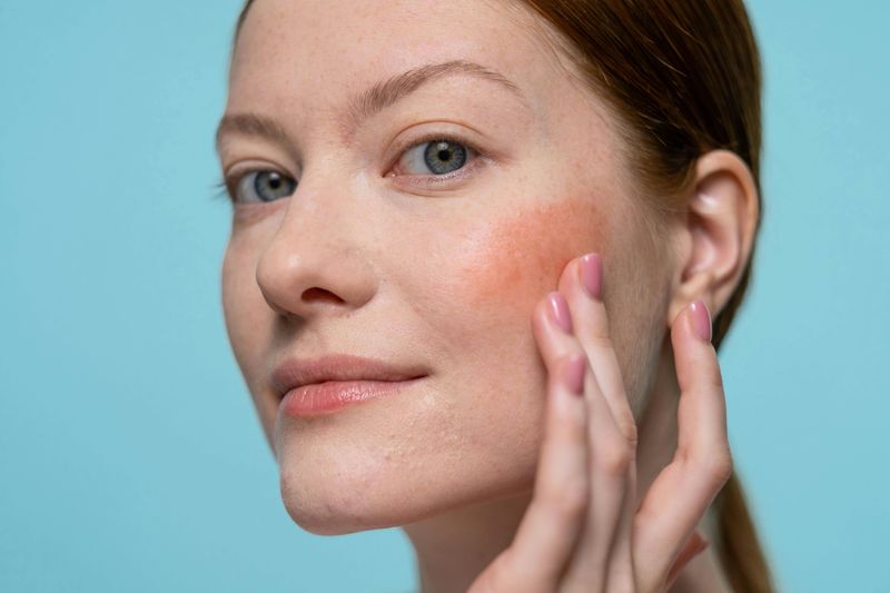 Harsh Blush Placement That Ages