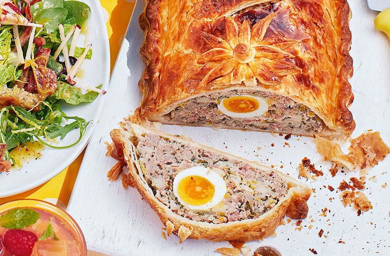Hearty Scotch Egg Pie