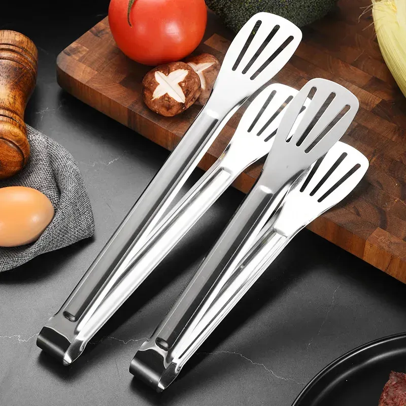 Heat-Resistant Silicone Tongs