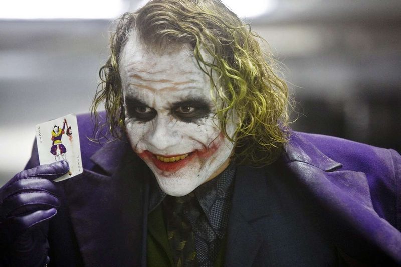 Heath Ledger's Chilling Joker